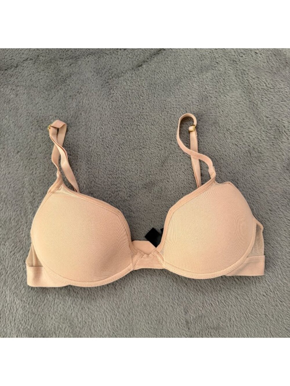 Pepper Lightly Padded Bra Womens 34B Wireless Wire Free